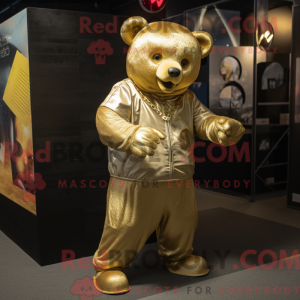 Disfraz de mascota Gold...