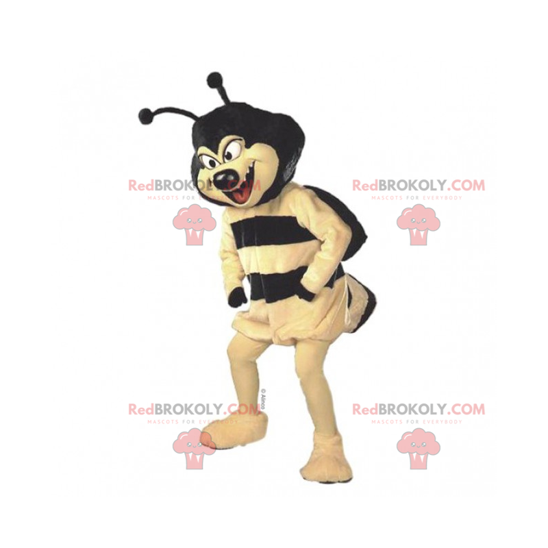 Bi-maskot med sort hoved - Redbrokoly.com Bi-maskot med sort hoved - Redbrokoly.com