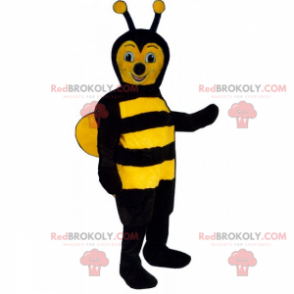 Soft coat bee mascot - Redbrokoly.com