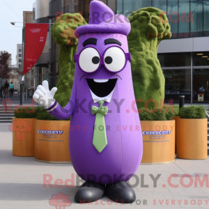 Disfraz de mascota Purple...