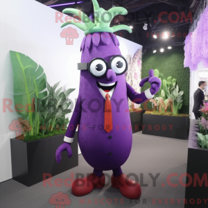 Disfraz de mascota Purple...