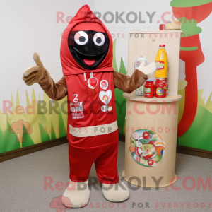 Postava maskota Tan Bottle...