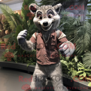 Silver Thylacosmilus mascot...