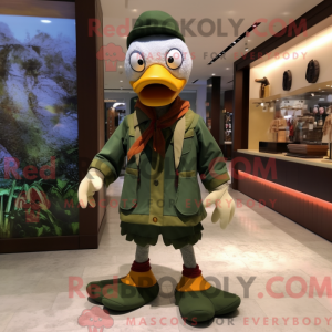Disfraz de mascota del Pato...