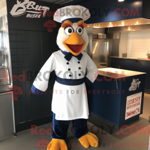 Disfraz de mascota de pollo...