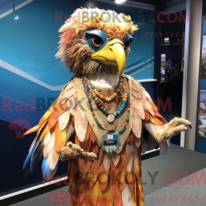 Hawk maskot drakt karakter...