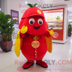 Disfraz de mascota de Red...
