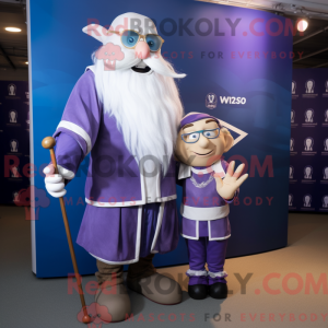 Lavendel Wizard maskot...