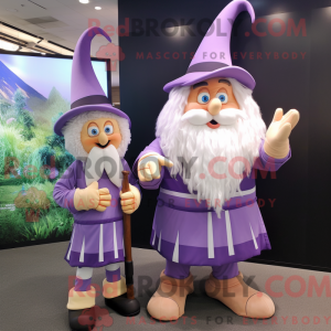 Lavender Wizard mascot...