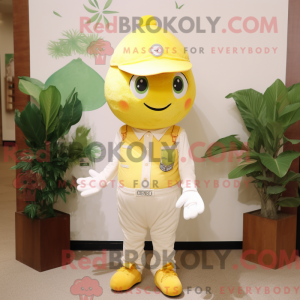 Citrongul Grapefrugt maskot...