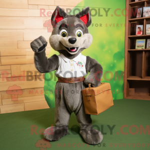 Máscara Olive Wolf com...