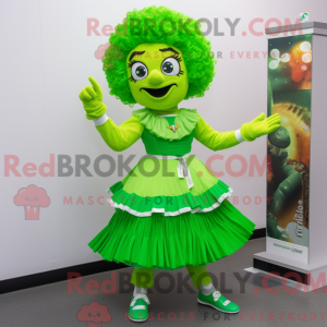 Limegrønn Irish...