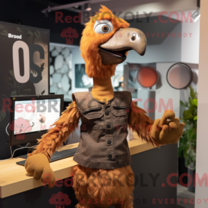 Rust Dodo Bird máscara de...