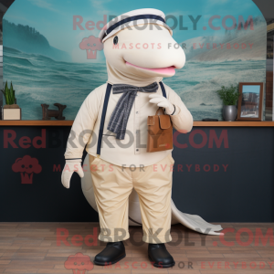 Cream Humpback Whale...