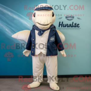 Cream Humpback Whale...