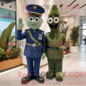 Olive Navy Soldier máscara...