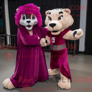 Magenta Smilodon...