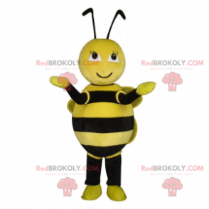 Mascota de abeja redonda - Redbrokoly.com