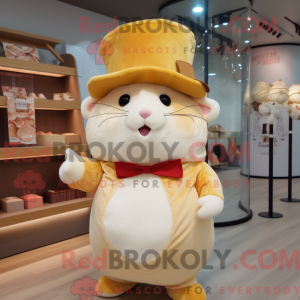 Cream Hamster mascot...