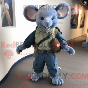 Blue Mouse maskot...