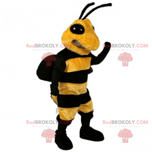 Mascotte d'abeille toute douce - Redbrokoly.com