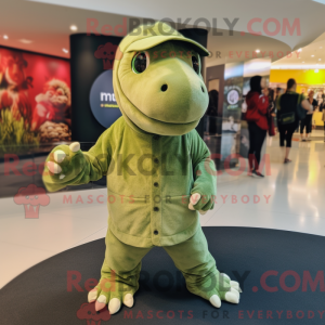 Oliven Iguanodon máscara de...