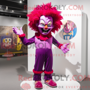 Disfraz de mascota Magenta...