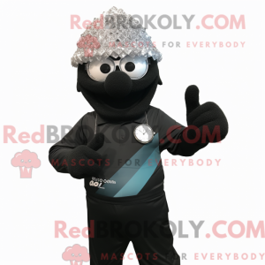 Black Ice-mascottekostuum...