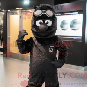 Postava maskota Black Ice...