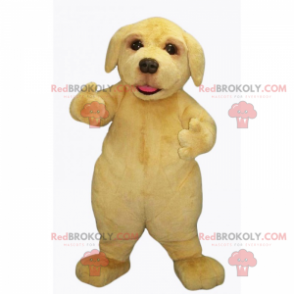Adorable baby labrador mascot - Redbrokoly.com