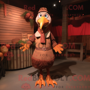 Costume mascotte de dinde...
