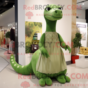 Costume de mascotte d Olive...