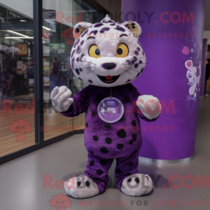 Disfraz de mascota leopardo...