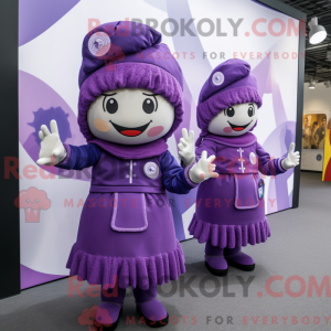 Purple Alliance maskot...