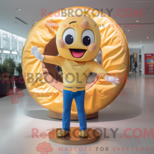 Gold Donut maskot...