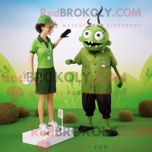 Costume mascotte d Olive...