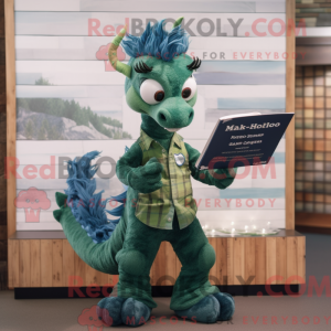 Forest Green Seahorse...