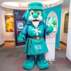 Postava maskota Teal...