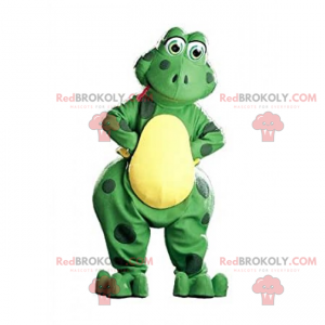 Urocza uśmiechnięta maskotka żaby - Redbrokoly.com