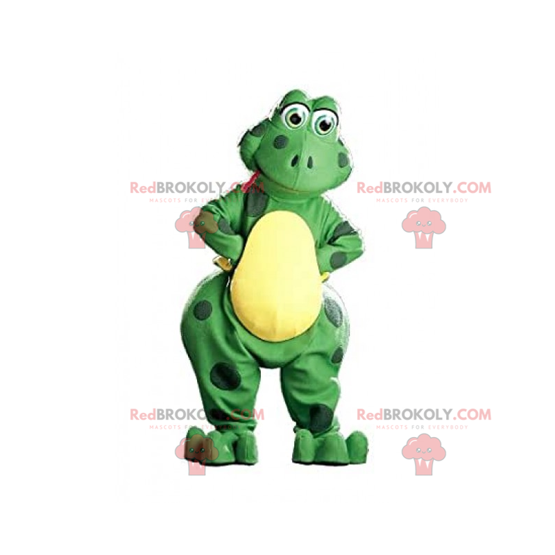 Entzückendes lächelndes Froschmaskottchen - Redbrokoly.com