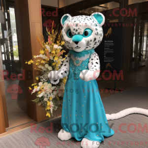 Turkis Leopard maskot...