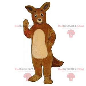 Roztomilý australský klokan maskot - Redbrokoly.com