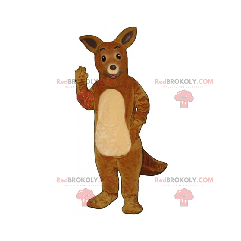 Adorabile mascotte canguro australiano - Redbrokoly.com