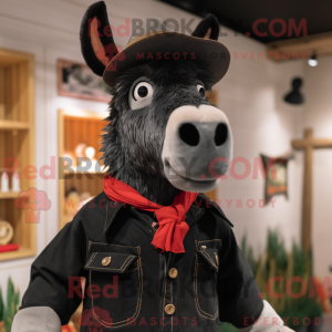Disfraz de mascota burro...