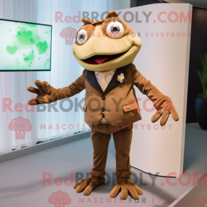 Disfraz de mascota rana...