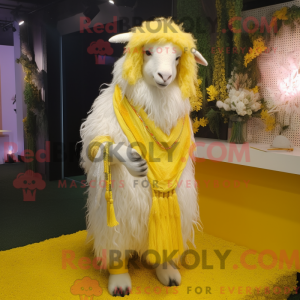 Lemon Yellow Angora Goat...