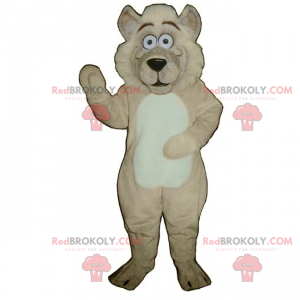 Adorable wolf mascot - Redbrokoly.com