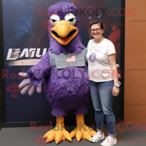 Personaggio mascotte aquila...
