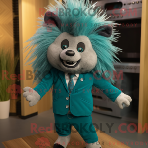 Groenblauw Porcupine...