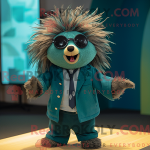 Groenblauw Porcupine...